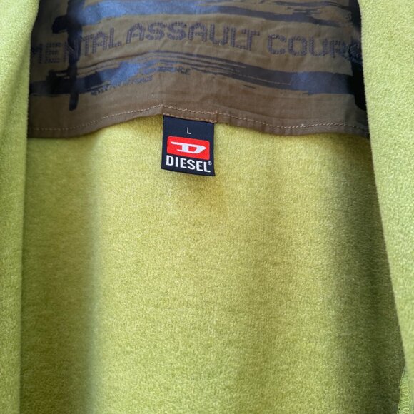 Diesel Green Collar Utility Jacket - Size M - Picture 4 of 12